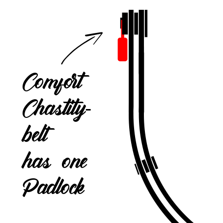 Comfort Chastity Belt for Female