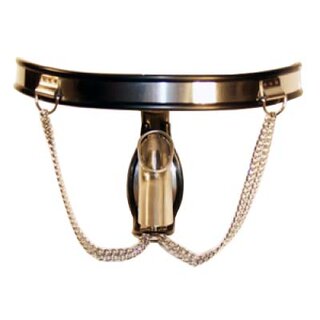 TRANSFORMATION chastity belt with TOTAL System in CHAINS-Style or DOUBLE-ACTIV for men