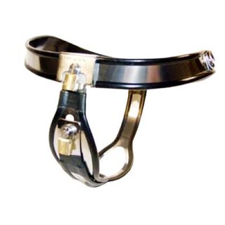 TOTAL Chastity belt System with continuous crotch band and anus-hole for women
