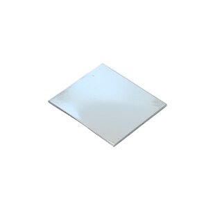 Steel sheet stainless steel mirror polished as sample part