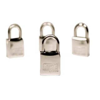 High-polished chrome plated security lock