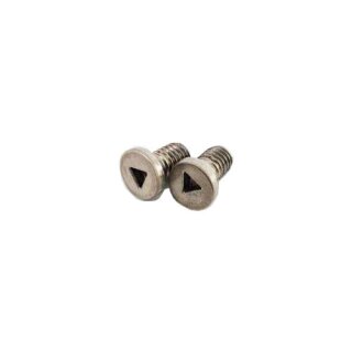 Modified triangular special screws for the locking knob